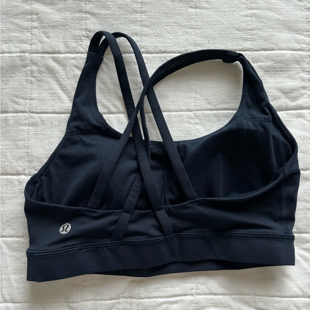 Lululemon navy sports bra size 8